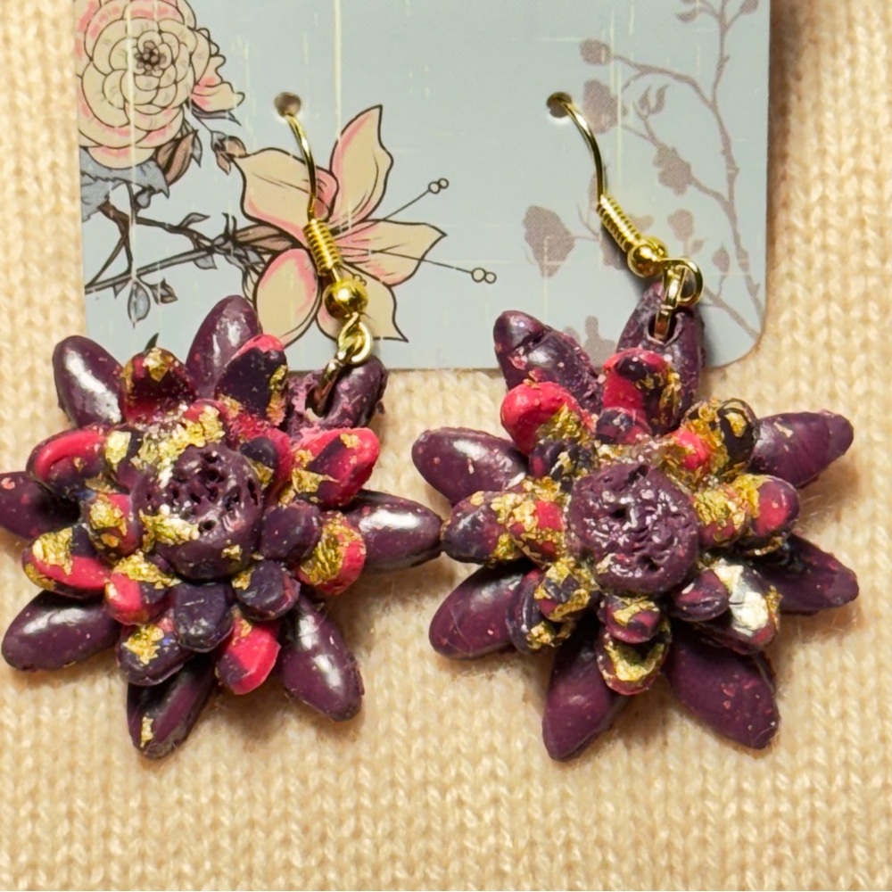 Handmade polymer clay. Unique and beautiful